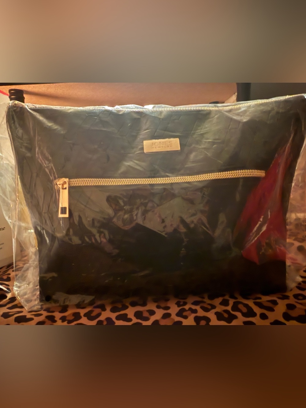 Jones New York Black Cosmetic Bag + Beauty Bundle | $105 Retail Value